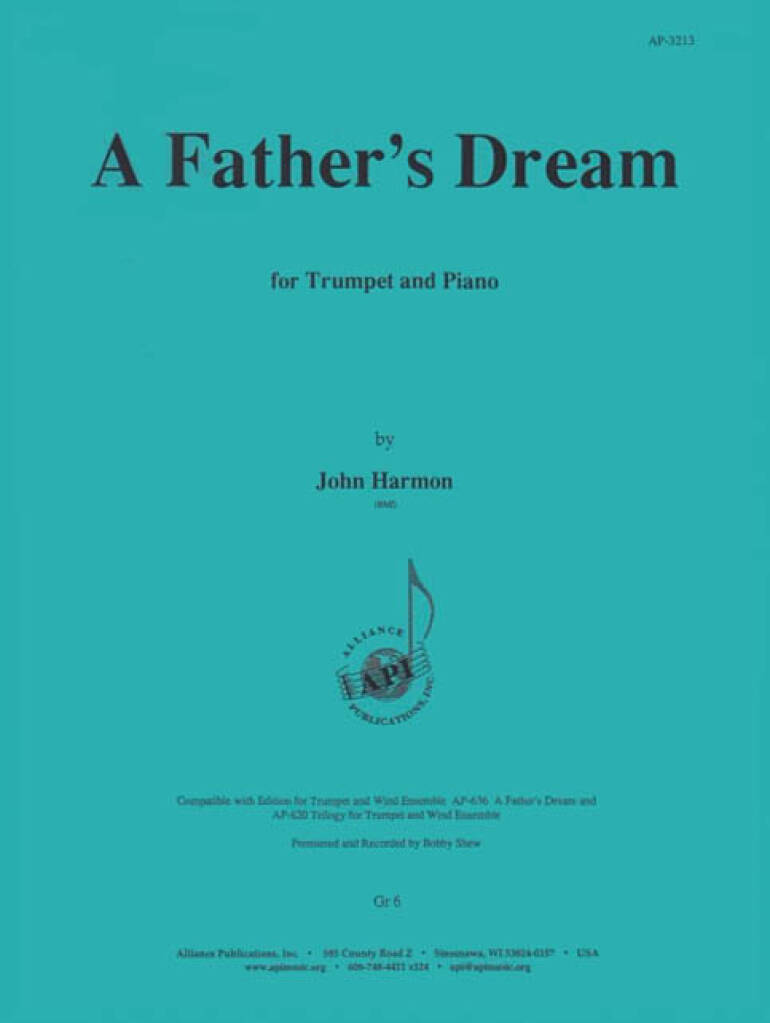 A Father's Dream - Bb Trp And Piano